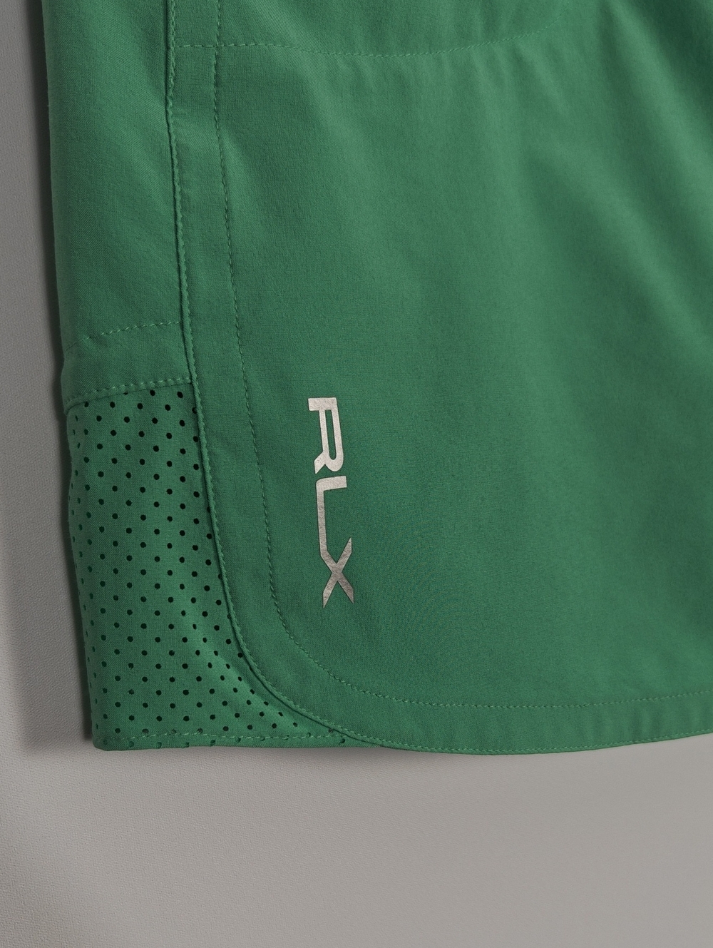 ATHLETA, RALPH LAUREN RLX Athletic Skort Duo in Green and Light Gray Size Med - Picture 3 of 16